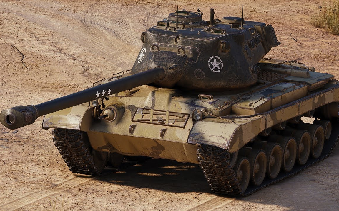 [lacho wot replays] 坦克世界 m46 巴顿 - 6杀 9千3伤害_哔哩哔哩