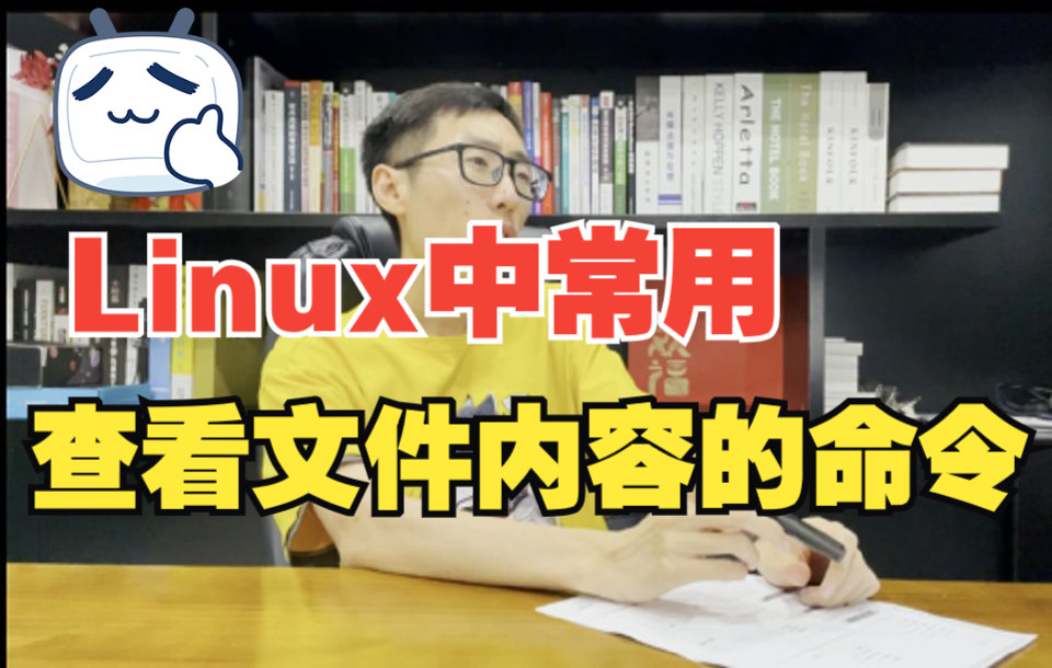 【收藏高质量面试题】码哥聊软件测试:linux中常用查看文件内容的命令哔哩哔哩bilibili