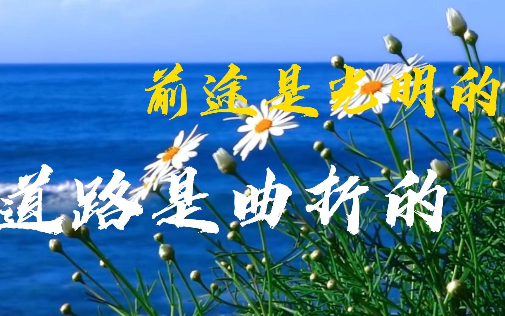 道路是曲折的 前途是光明的