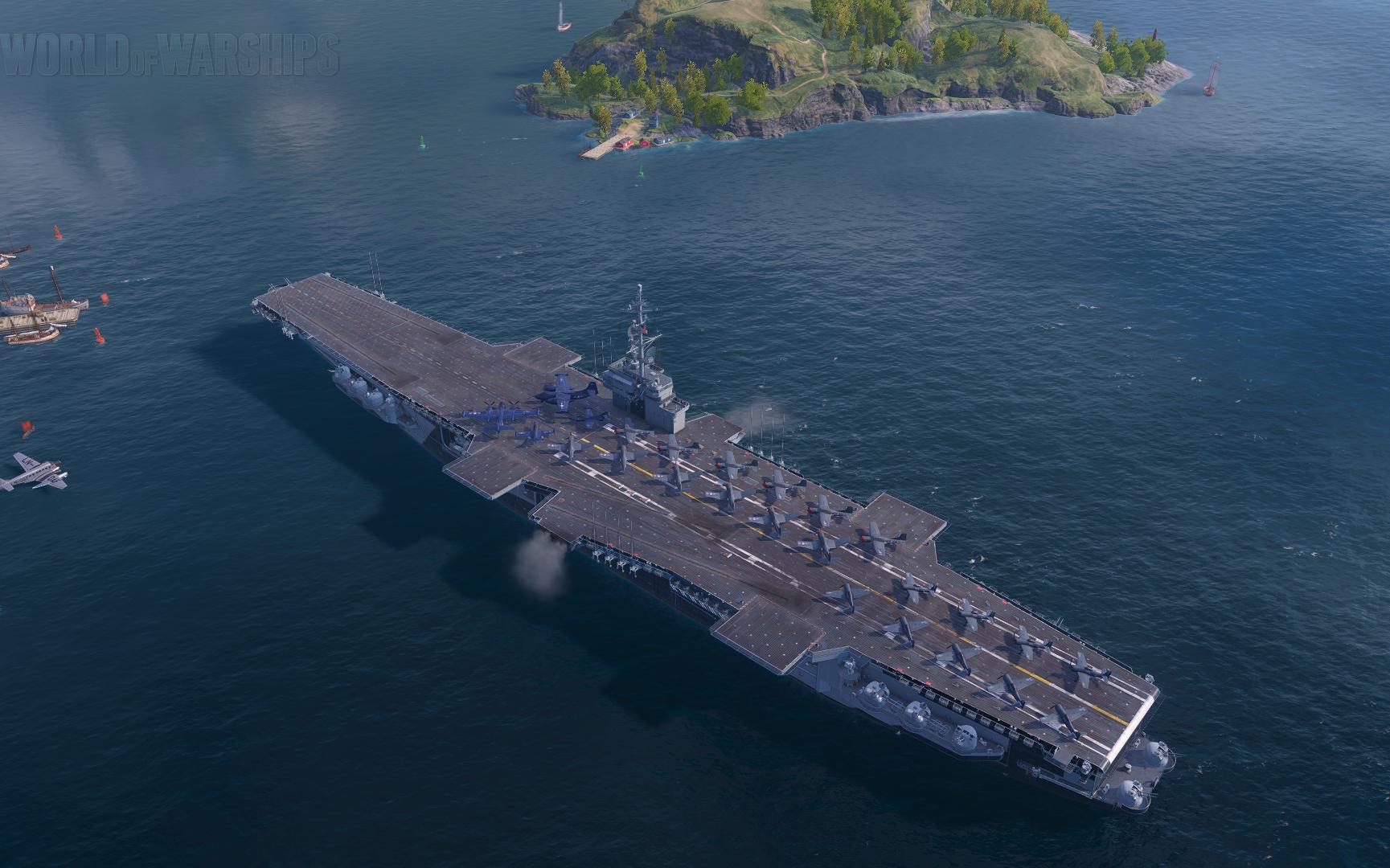 战舰世界超航合众国实战