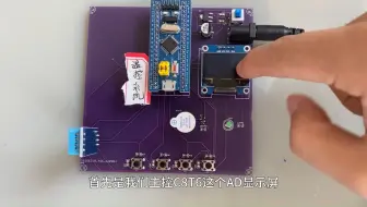 基于stm32f103c8t6温湿度控制系统