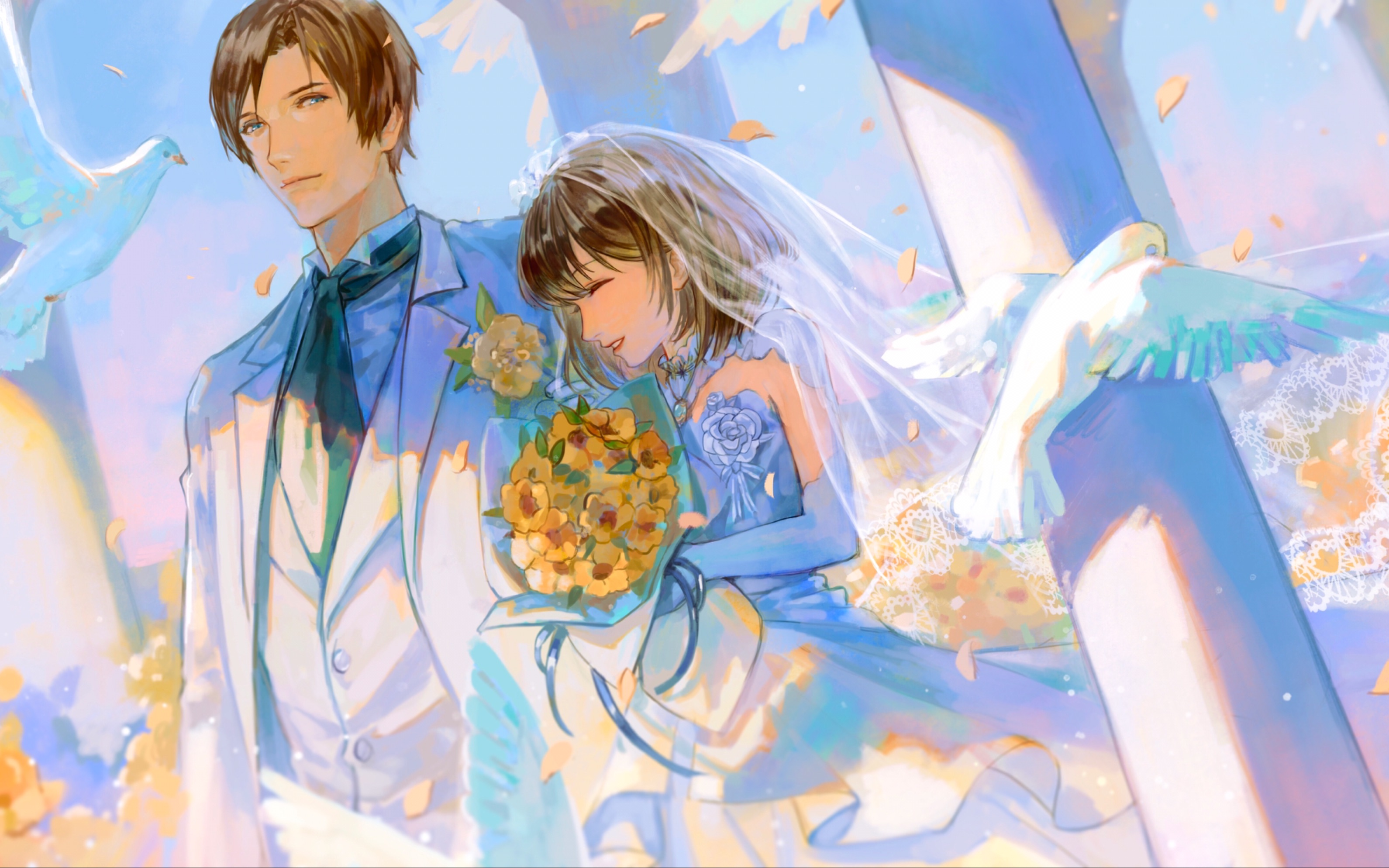 【无法触碰的掌心】晴人-六月新娘-|话题更新|【无法触碰的掌心】如月