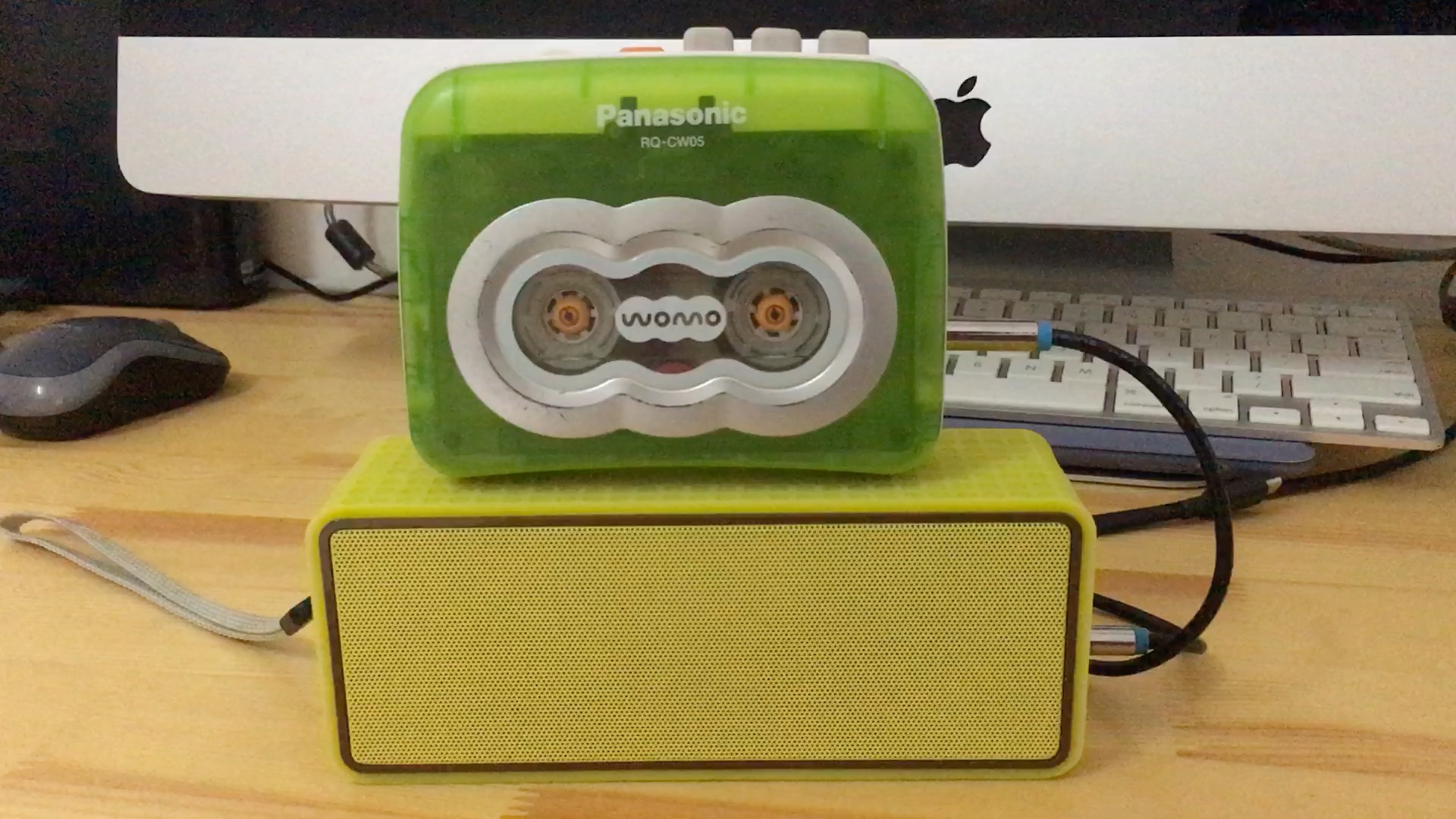 松下透明随身听cw05试机