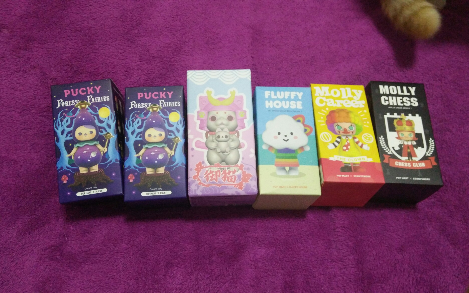 泡泡玛特69r福袋molly象棋molly职业毕奇森林我又拆到自己想要的了