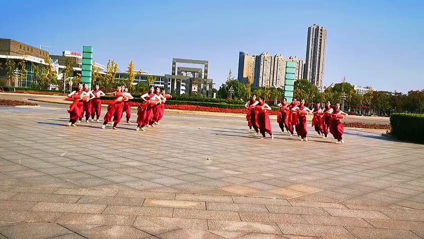 舞蹈,每天收集一点点——民间群舞《鼓魂》哔哩哔哩bilibili