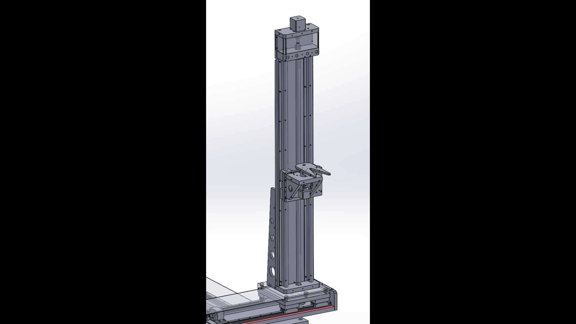 码垛机solidworks三维