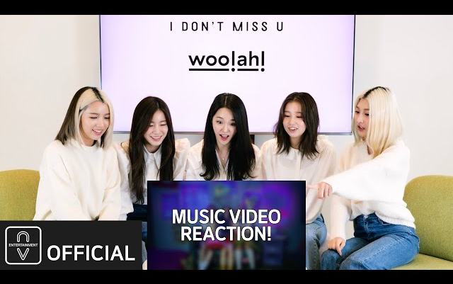 [wooah研究院中字]210107 woo!ah! – 'I Don't Miss U' MV Reaction哔哩哔哩bilibili