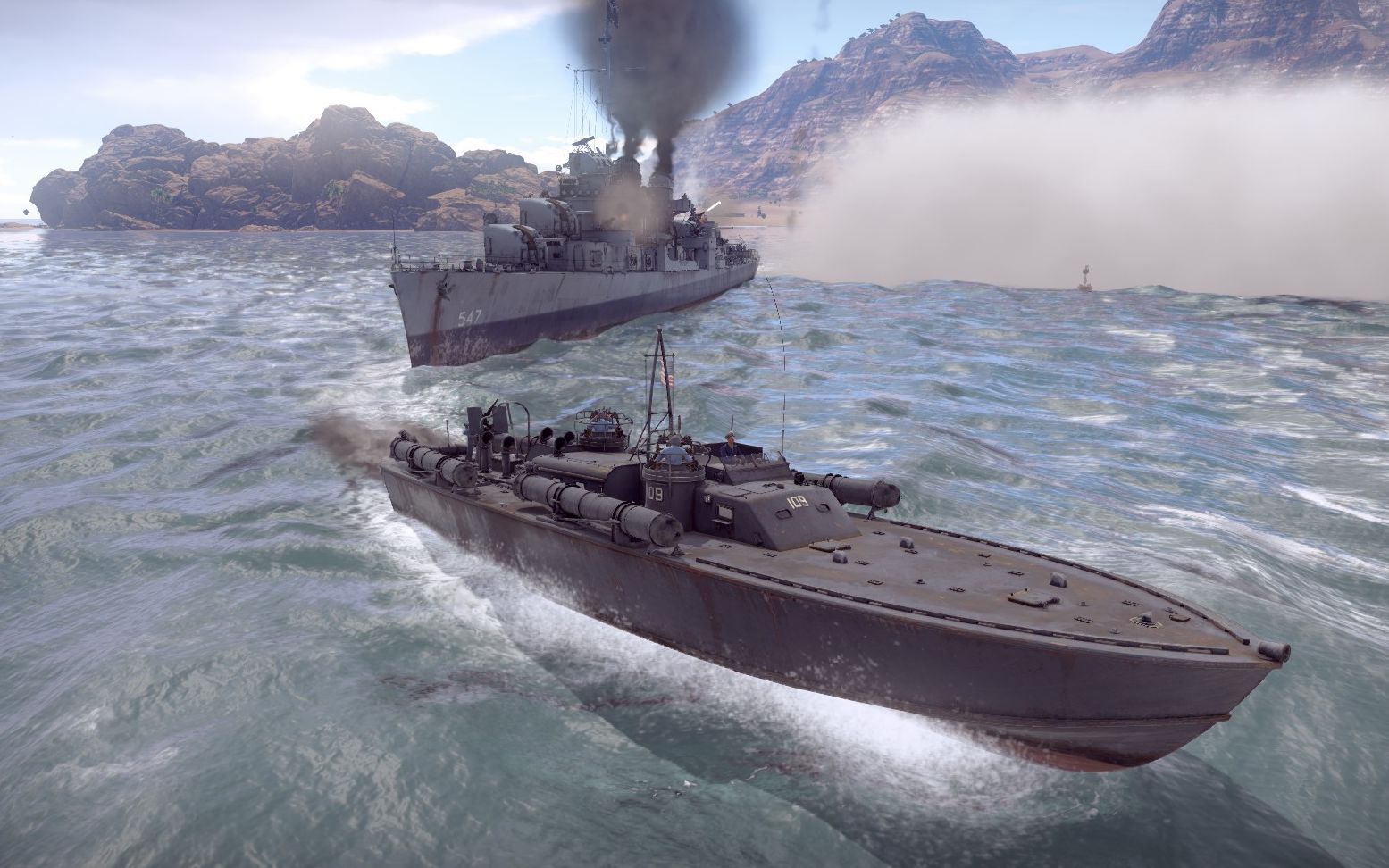 战争雷霆海战美国鱼雷艇与海航攻击机的日常