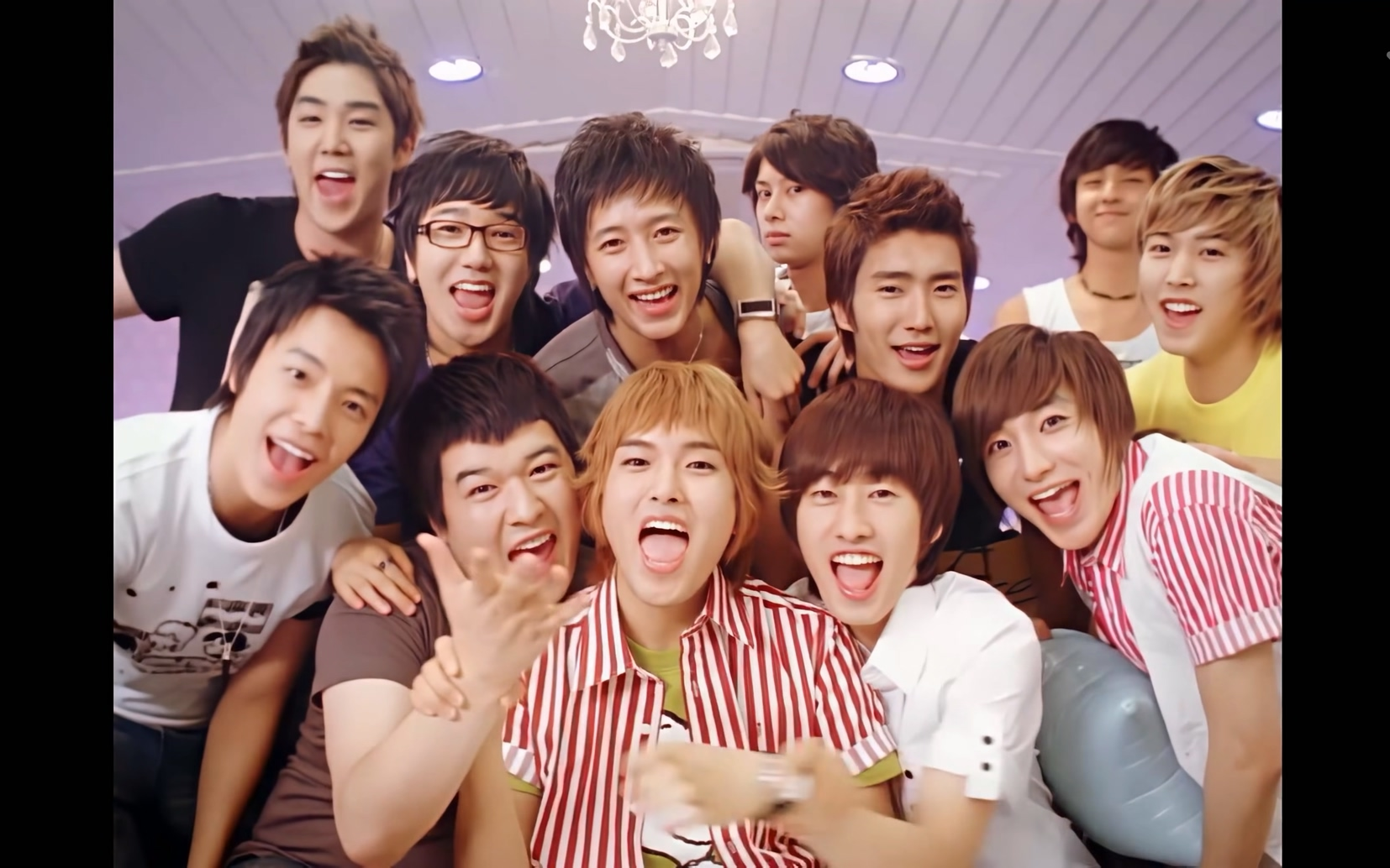 [官方重制4k]【super junior】 幸福(happiness) mv丨练习室