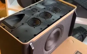 Download Video: jbl 音乐世家500 拿下网罩 露出单元低音   蓝牙音箱