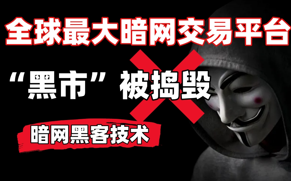 全球最大暗网交易平台“丝绸之路”被捣毁(本视频提供网络安全技术教程学习)哔哩哔哩bilibili