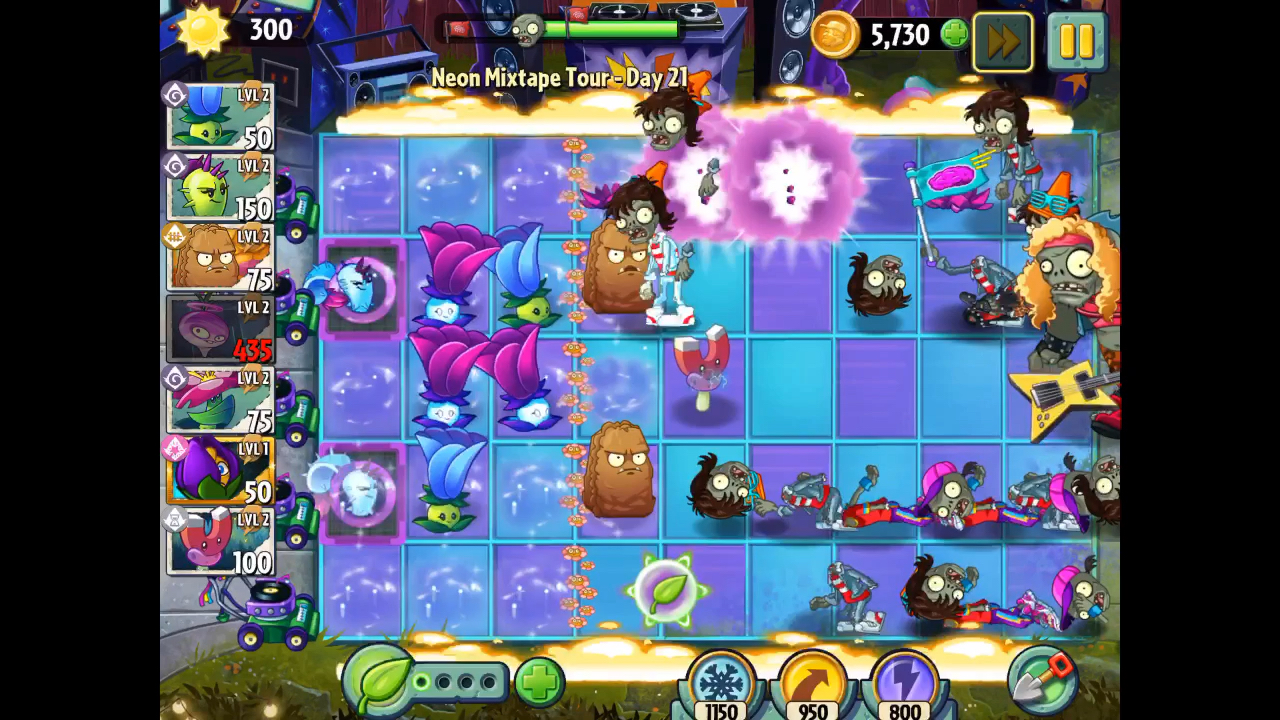 pvz2国际版摇滚年代第21天