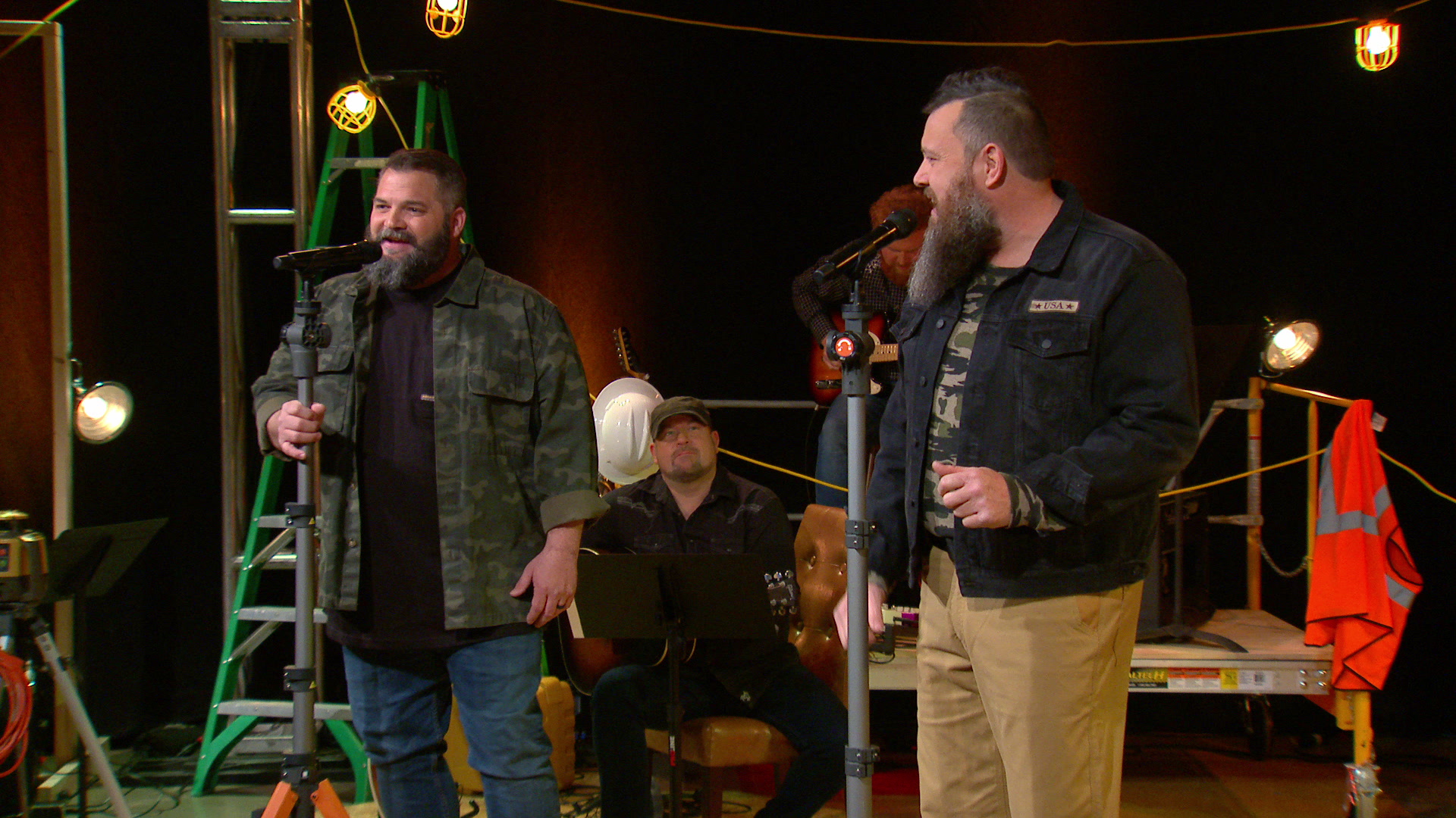 hard workin man-the singing contractors