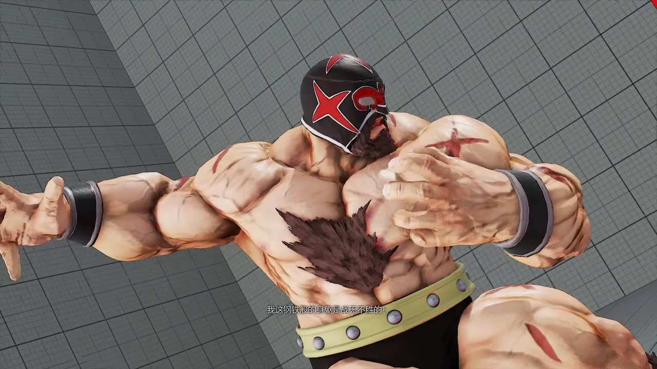 【虾猜街霸s4】桑吉尔夫vs是空～这老头子有脚气,得好好治治