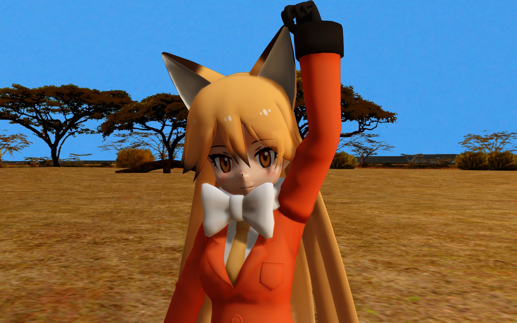 【mmd兽娘】北狐的butterfly