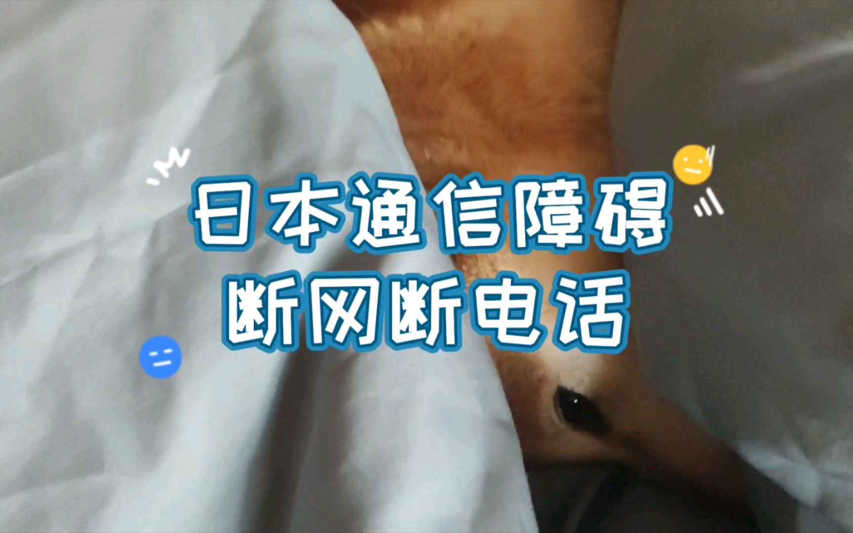 日本通讯障碍,断网断电话?东京也废?哔哩哔哩bilibili