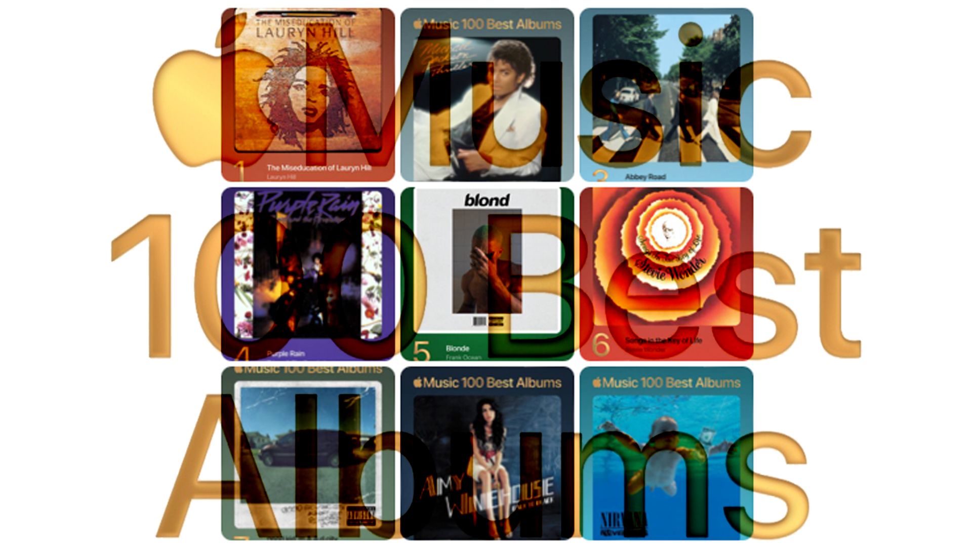 【top10专辑】apple music 特別企划「100 best albums / 百大最佳