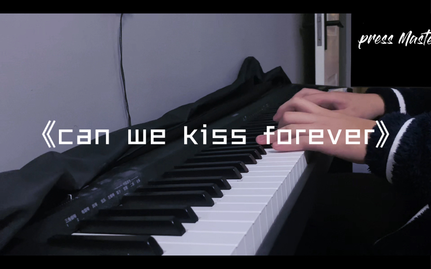 [图]小白自学三天弹下来的（can we kiss forever)可能會有一點問題 諒解一下