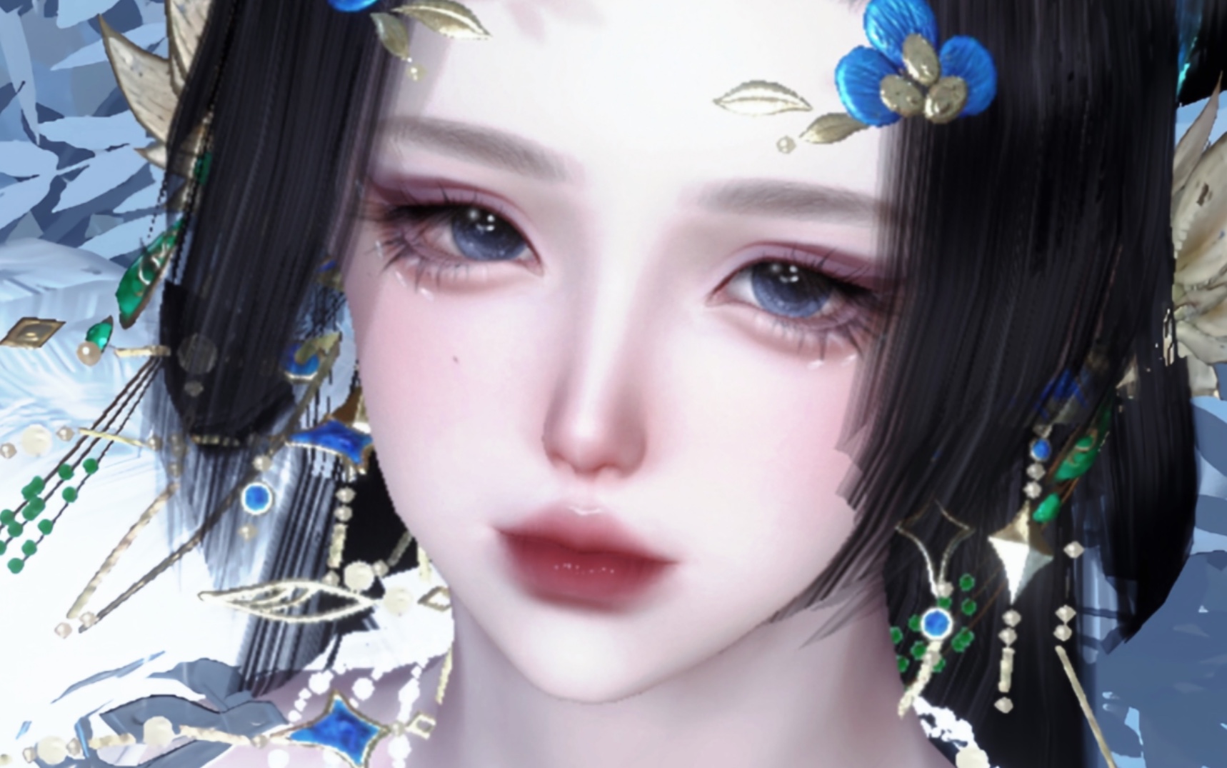 逆水寒手游通用成女捏脸||无偿分享-菠萝