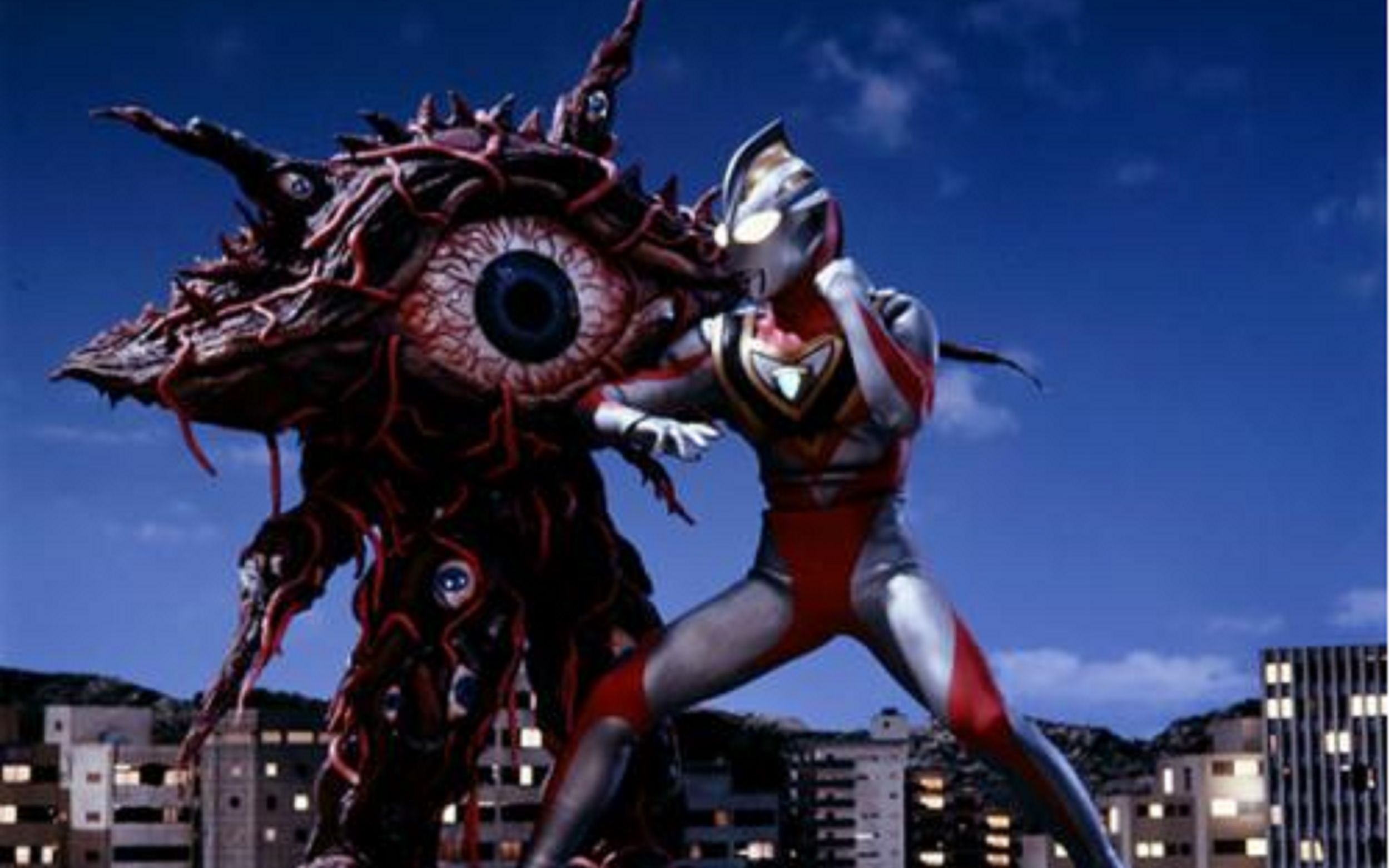 (童年回忆系列)咸蛋曼格斗进化3 盖亚1