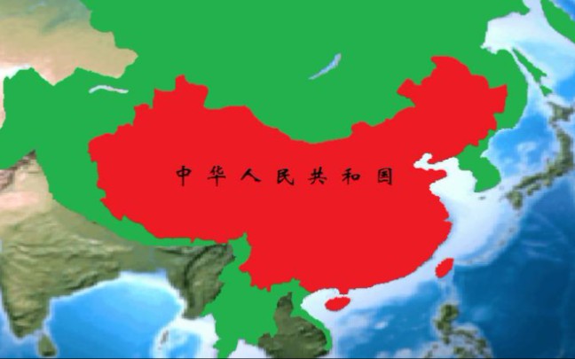 中国历史地图演变哔哩哔哩bilibili