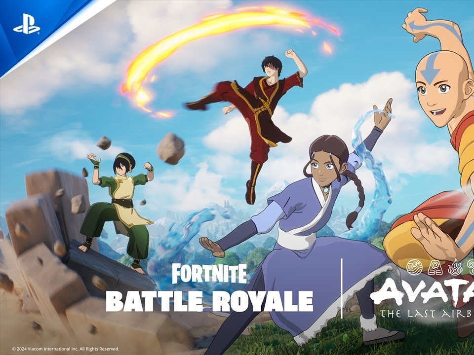 ps5|ps4《fortnite》x《avatar:elements》官方实机预告