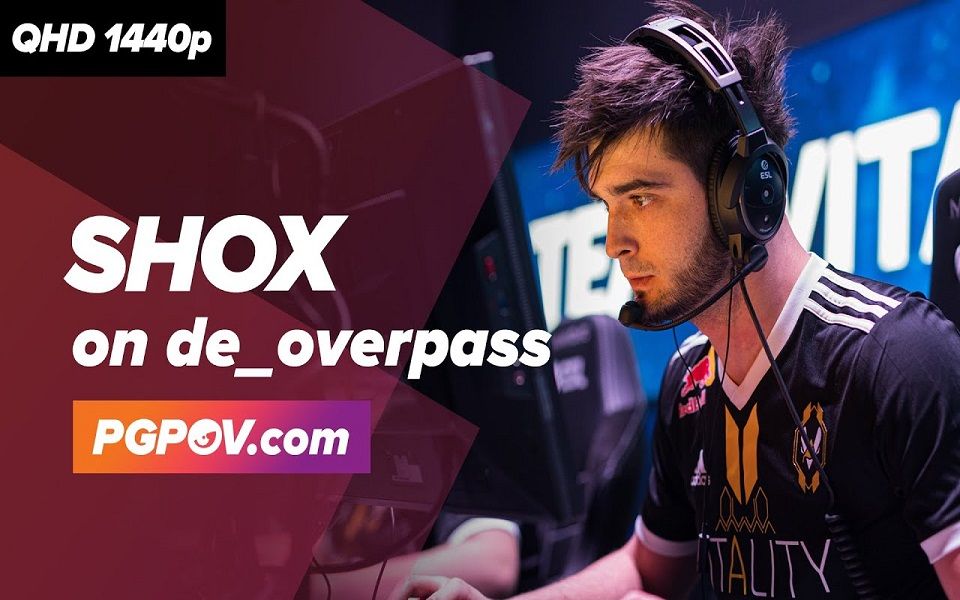 【csgo】pov vitality shox vs hr 30-12 @de_overpass @esl pro
