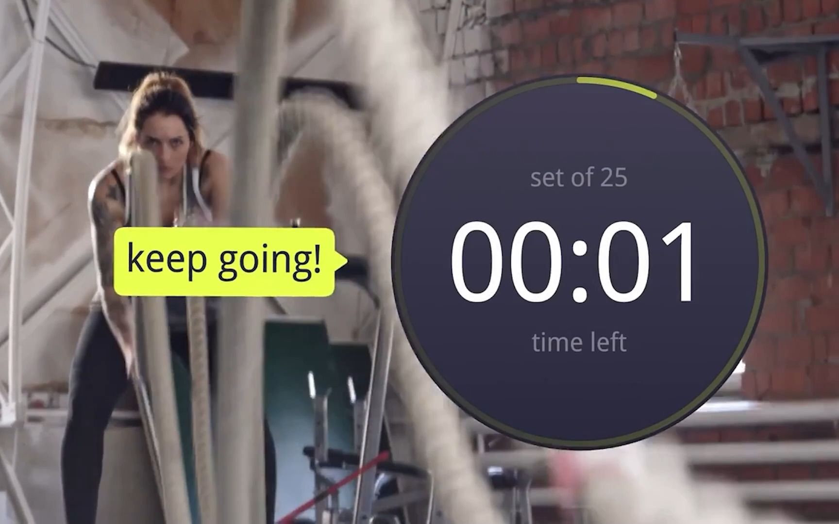 健身动作指导倒计时321go鼓励坚持标题显现fcpx插件 ae模板 fitness