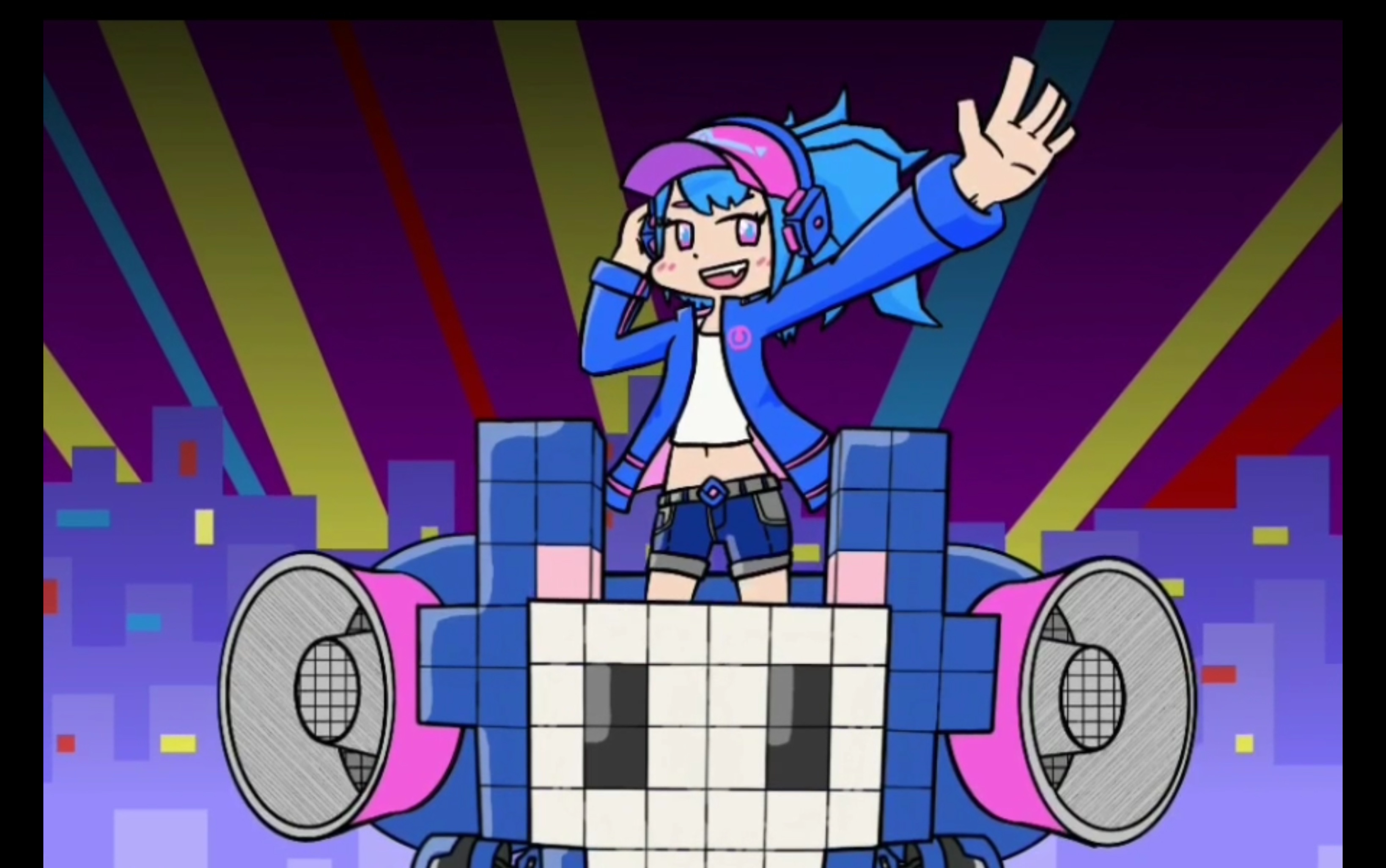 【重装上阵】《躁反都市》 喇叭乐曲一图流低成本mv·风声酱友情出演