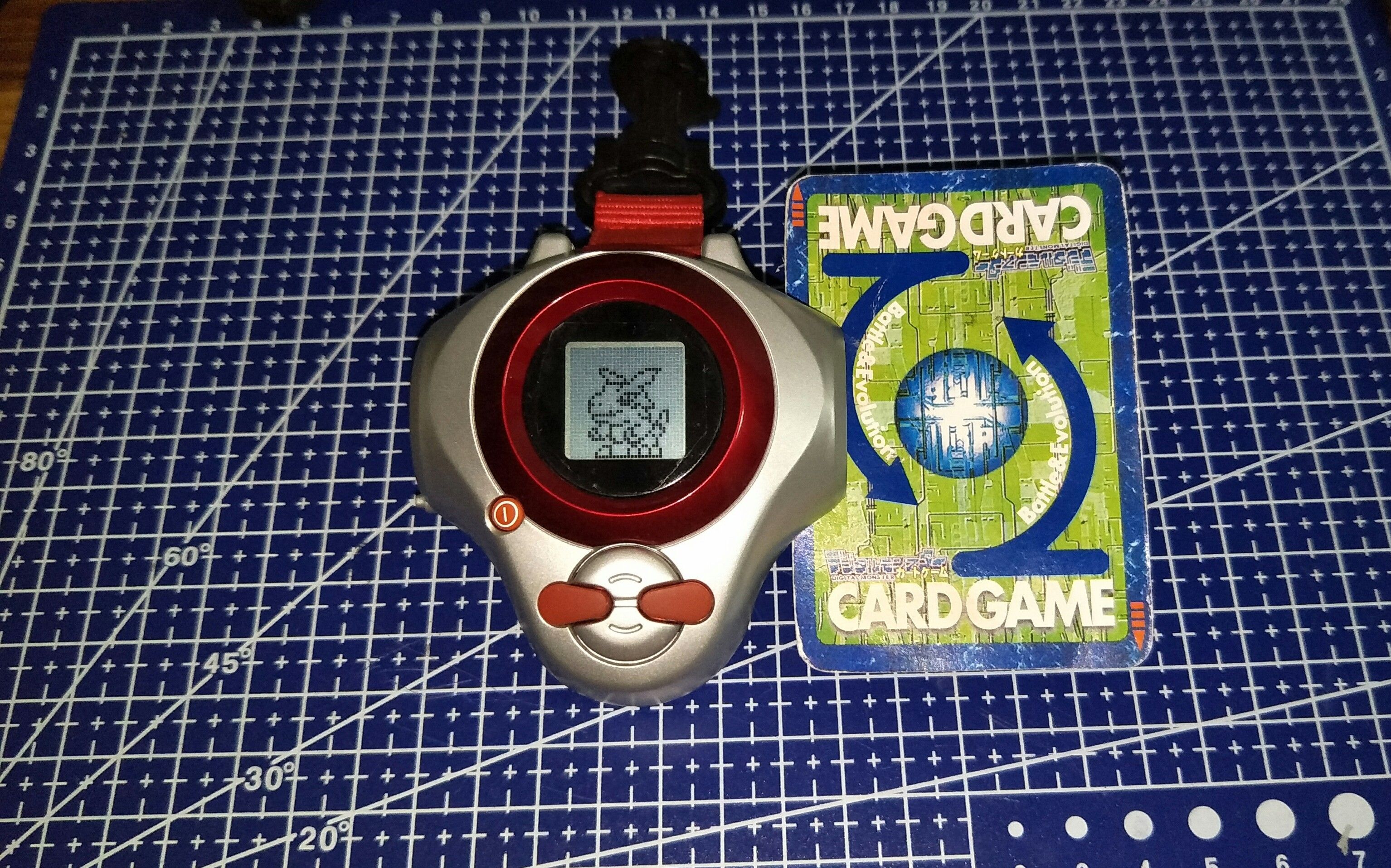 数码宝贝3驯兽师之王松田启人红色暴龙机开箱