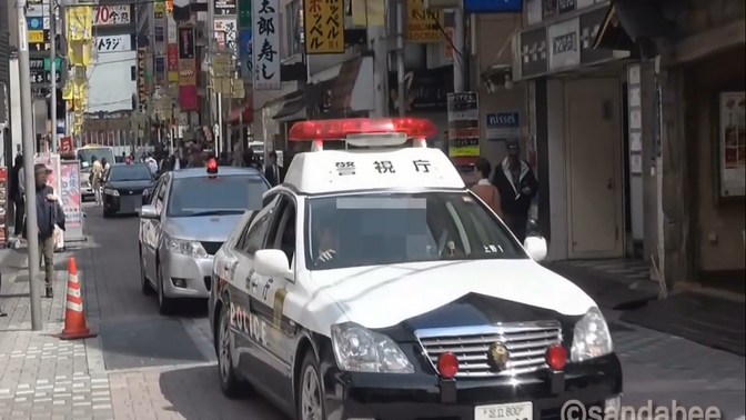 日本警视厅,机动搜查队出警