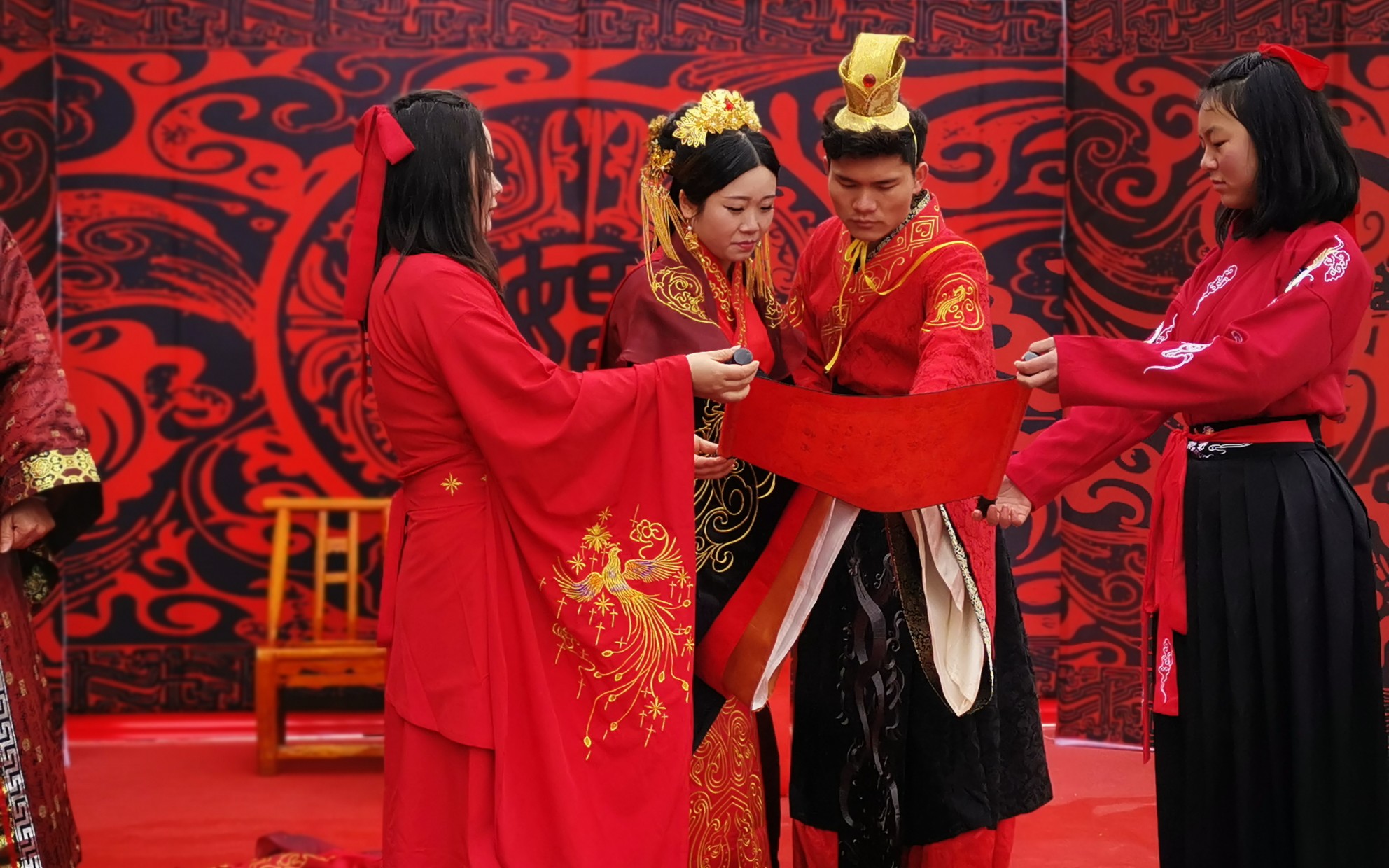汉族婚俗图片