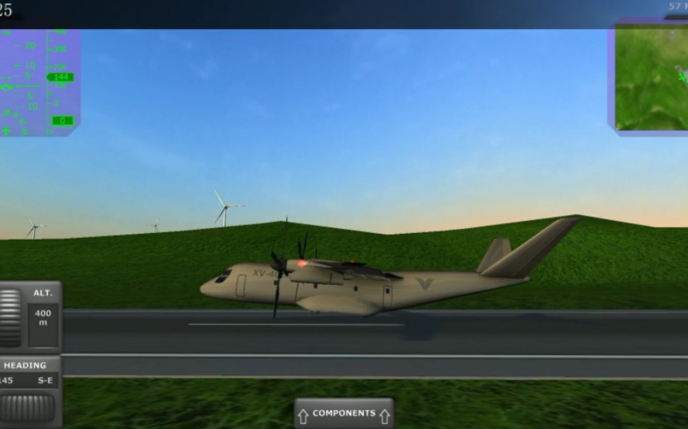 v44鱼鹰,起落架全部损坏丢失,前列腺刹车迫降成功,并进行无起落架起飞