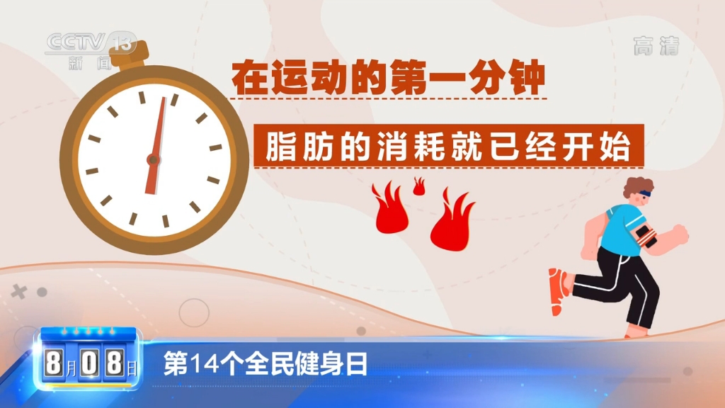 [图]【节日】8月8日 第14个全民健身日