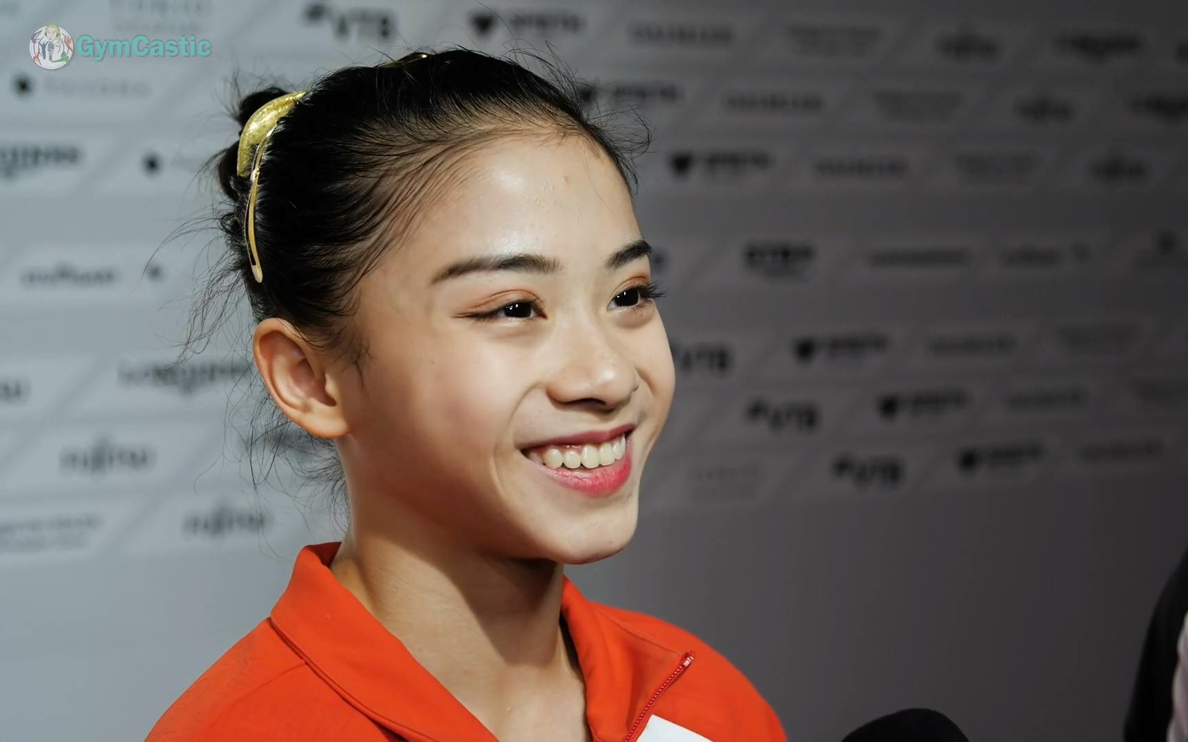 2019年斯图加特体操世锦赛 李诗佳 平衡木决赛赛后访问_哔哩哔哩_bili