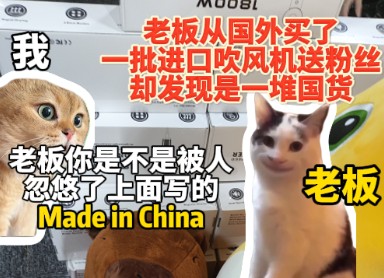 (猫meme)老板出国给粉丝买的进口礼物居然是国产!国际快递公司最黑暗的一天!哈哈哈哈哔哩哔哩bilibili