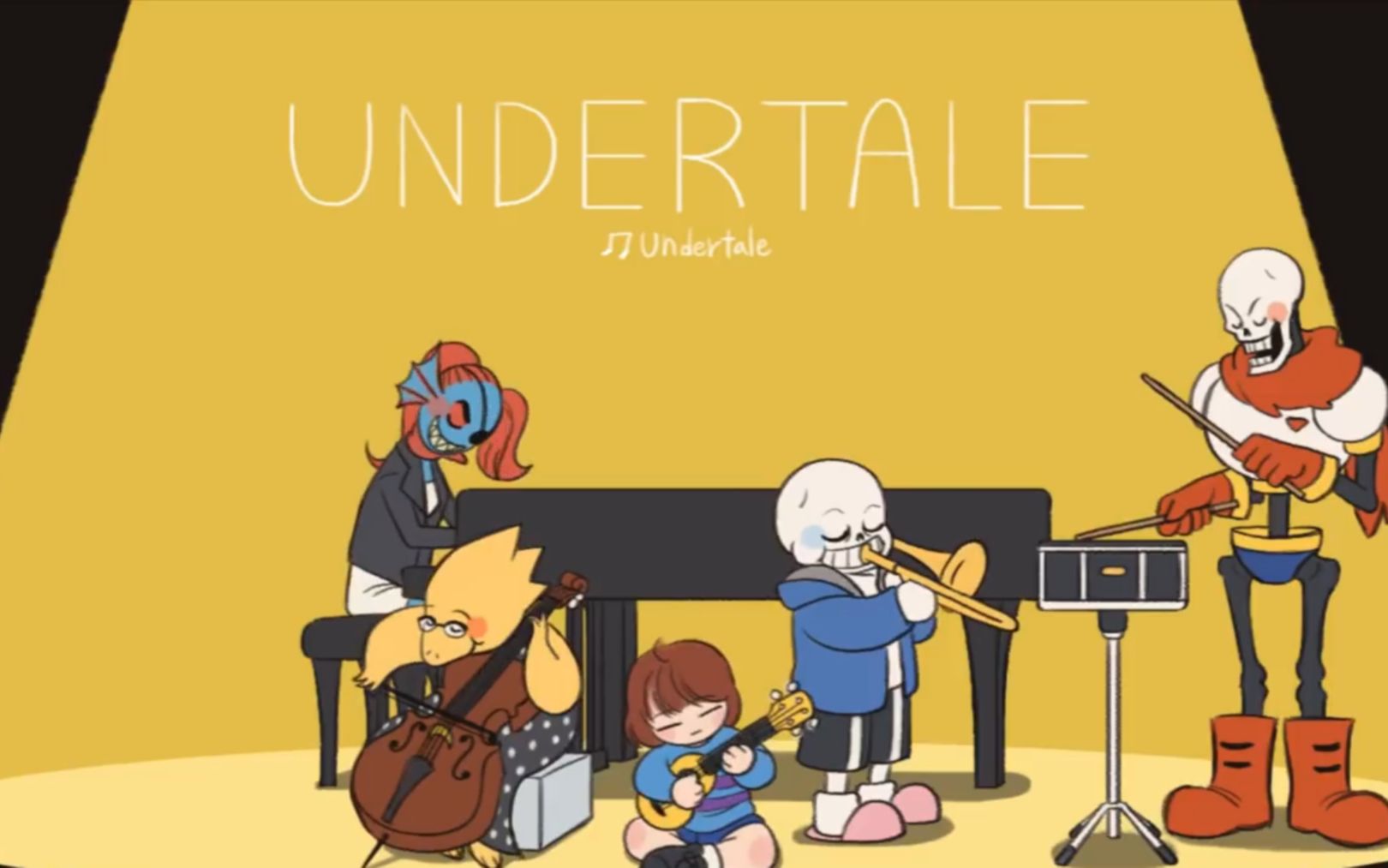 [图]【Undertale音乐动画（1080P60）】宁静舒心的合奏（每天一遍 远离致郁）