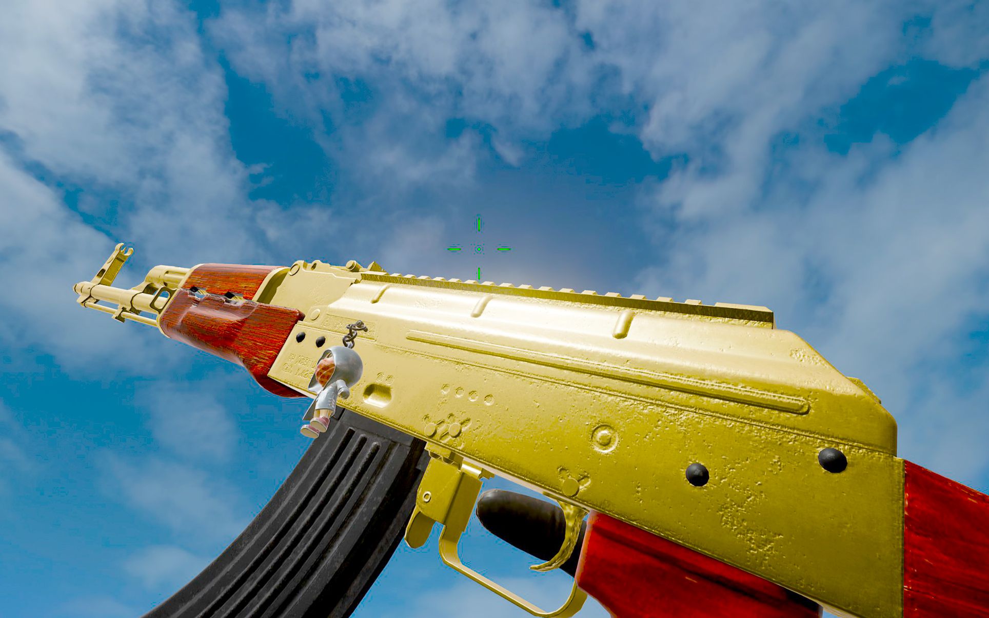 18岁 第一次玩黄金ak🥵