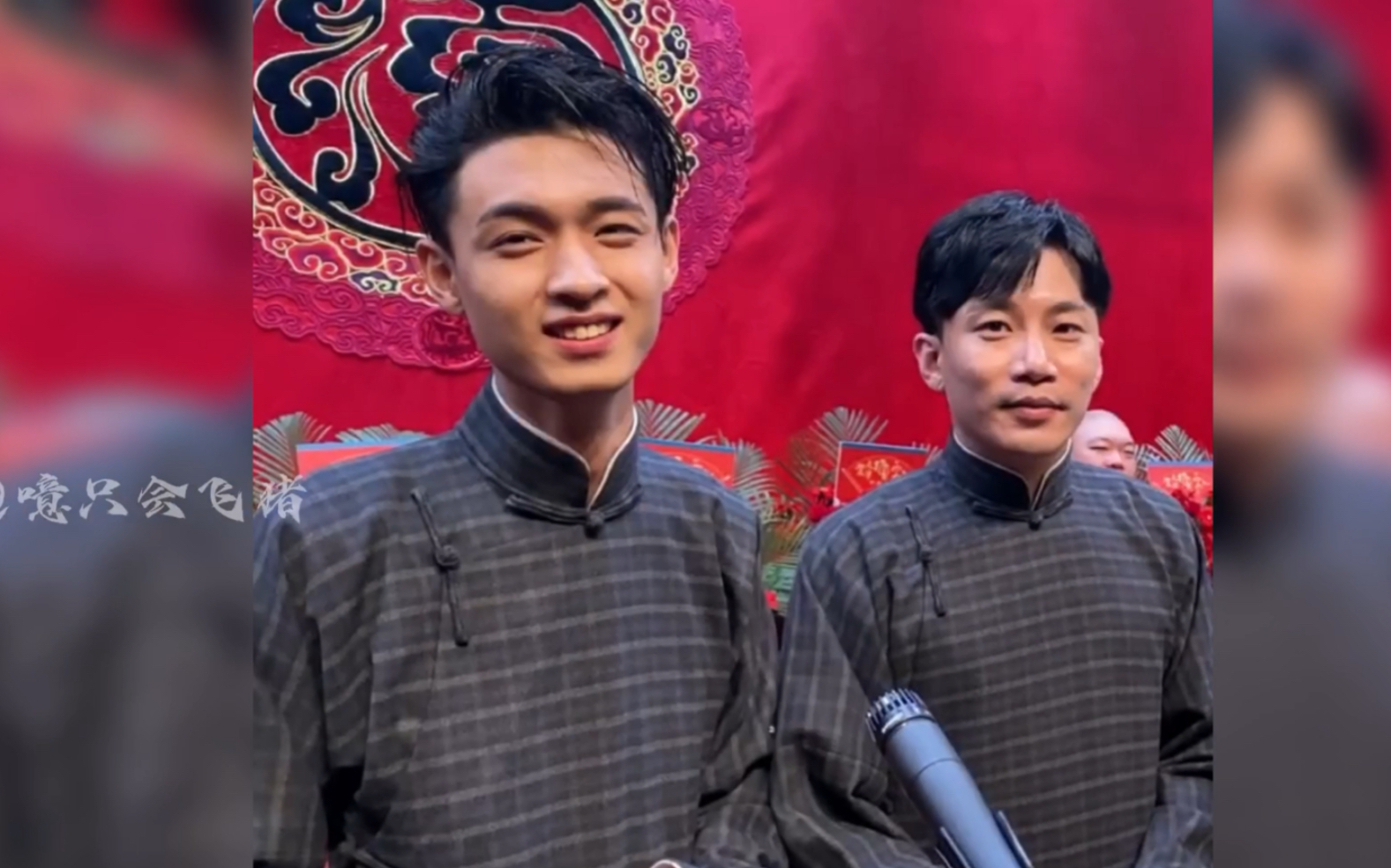 何九华"吃大蒜"熏秦霄贤,秦霄贤:我也吃大蒜,就闻不到了.