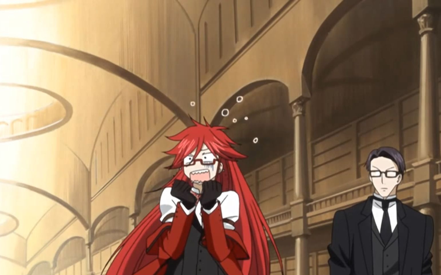 格子不就是老婆吗黑执事美男识别器格雷尔格子和谁站一块都配一脸