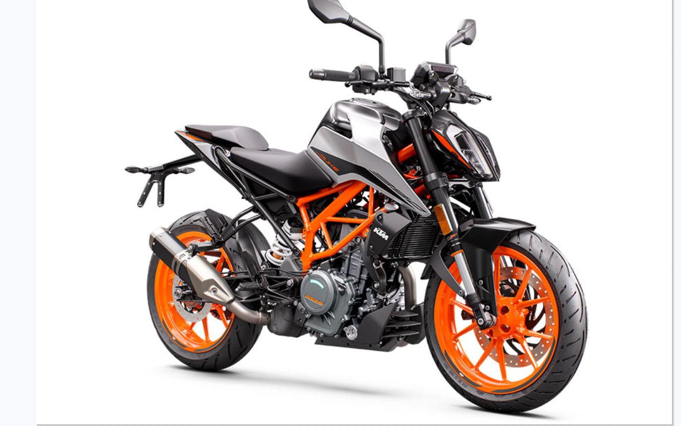 47800元!ktm 390 duke 2021款新增配色!