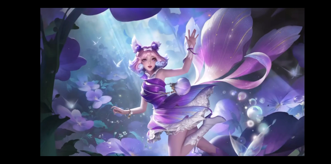 妲己新皮肤-紫罗兰之誓,特效预览