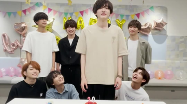なにわ男子】みっちーお誕生日おめでとう🎉 逆再生で20歳のお祝い