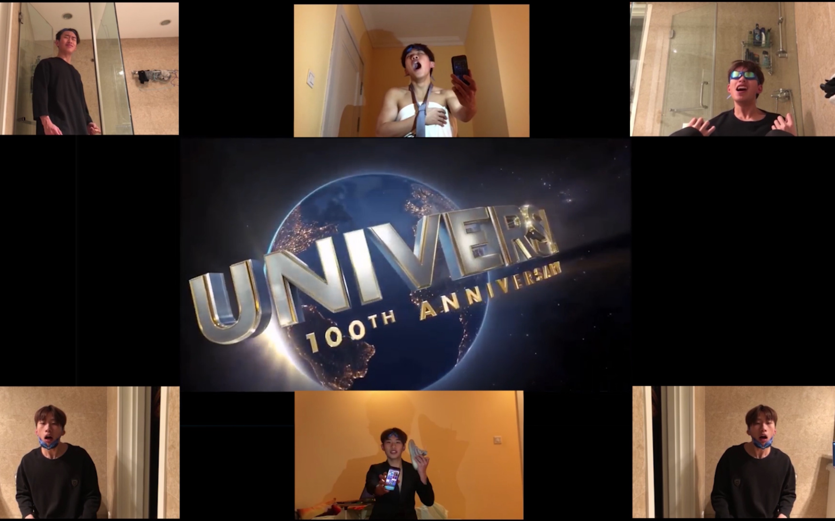 百万调音师极限阿卡贝拉演奏环球影业片头曲