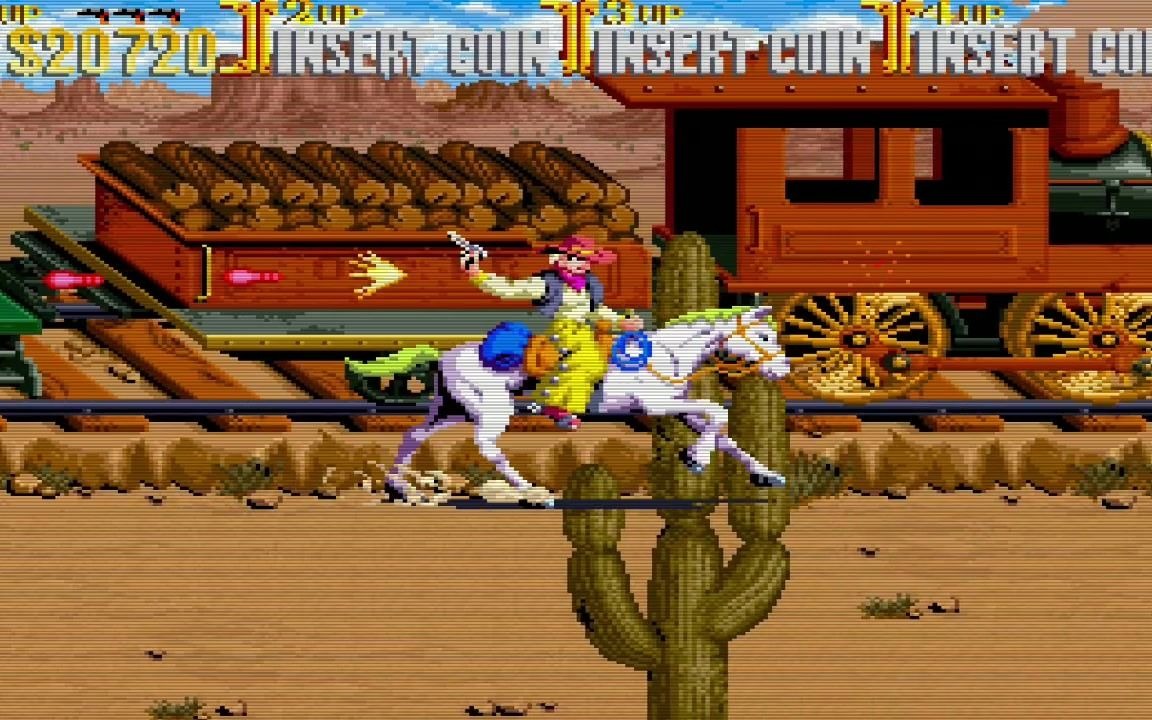 回忆经典街机落日骑士 我们这叫西部牛仔