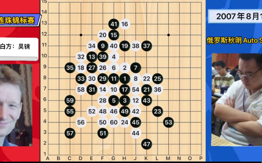 中国五子棋的第一个世界冠军之路(11.决战提前)哔哩哔哩bilibili游戏集锦