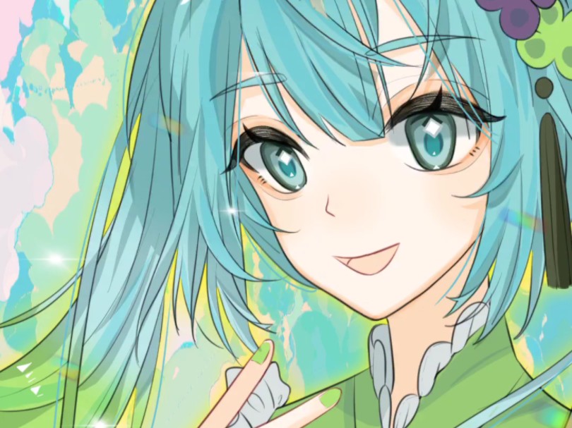 【绘画过程】画了朋友送的手办