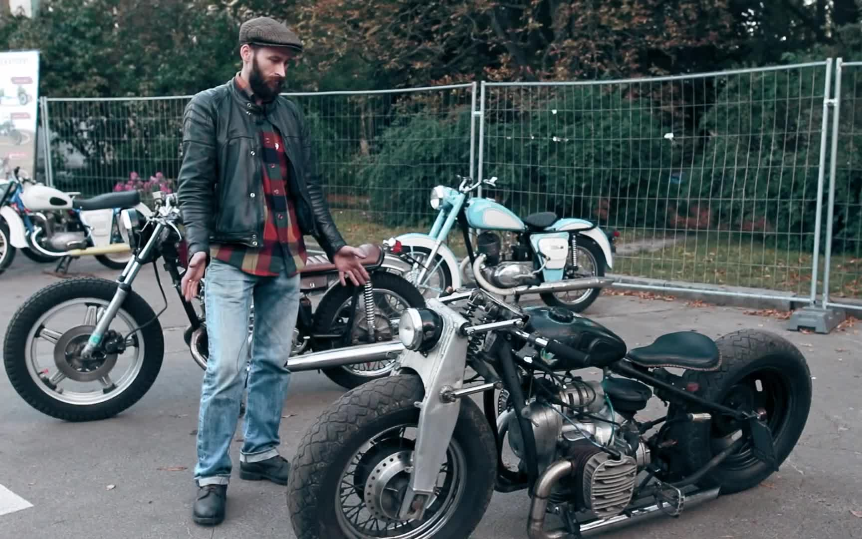 改装乌拉尔К750ivo日系bobber