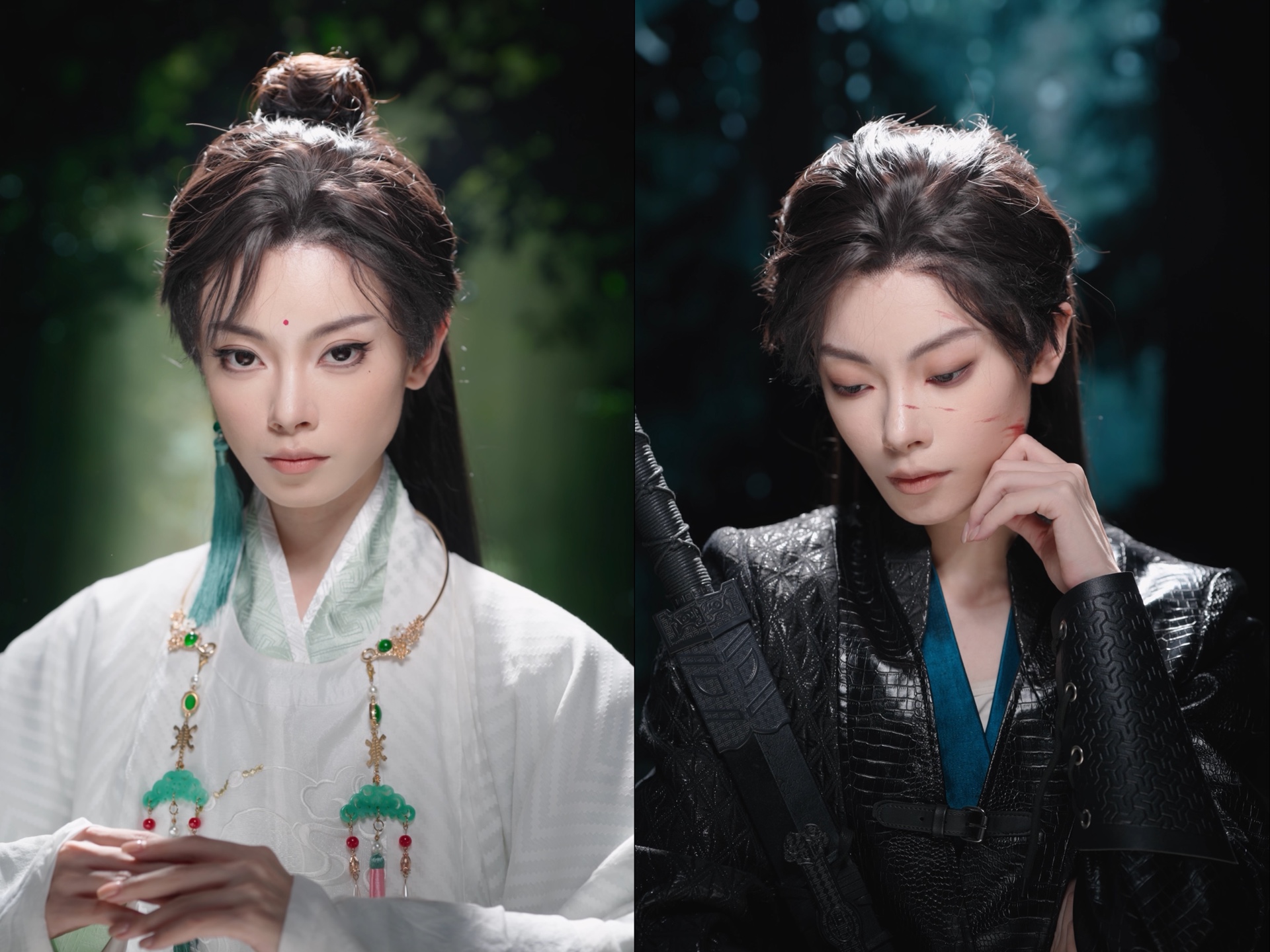 【沼】中式卡点变妆但男装版(络腮胡还挺显脸小)