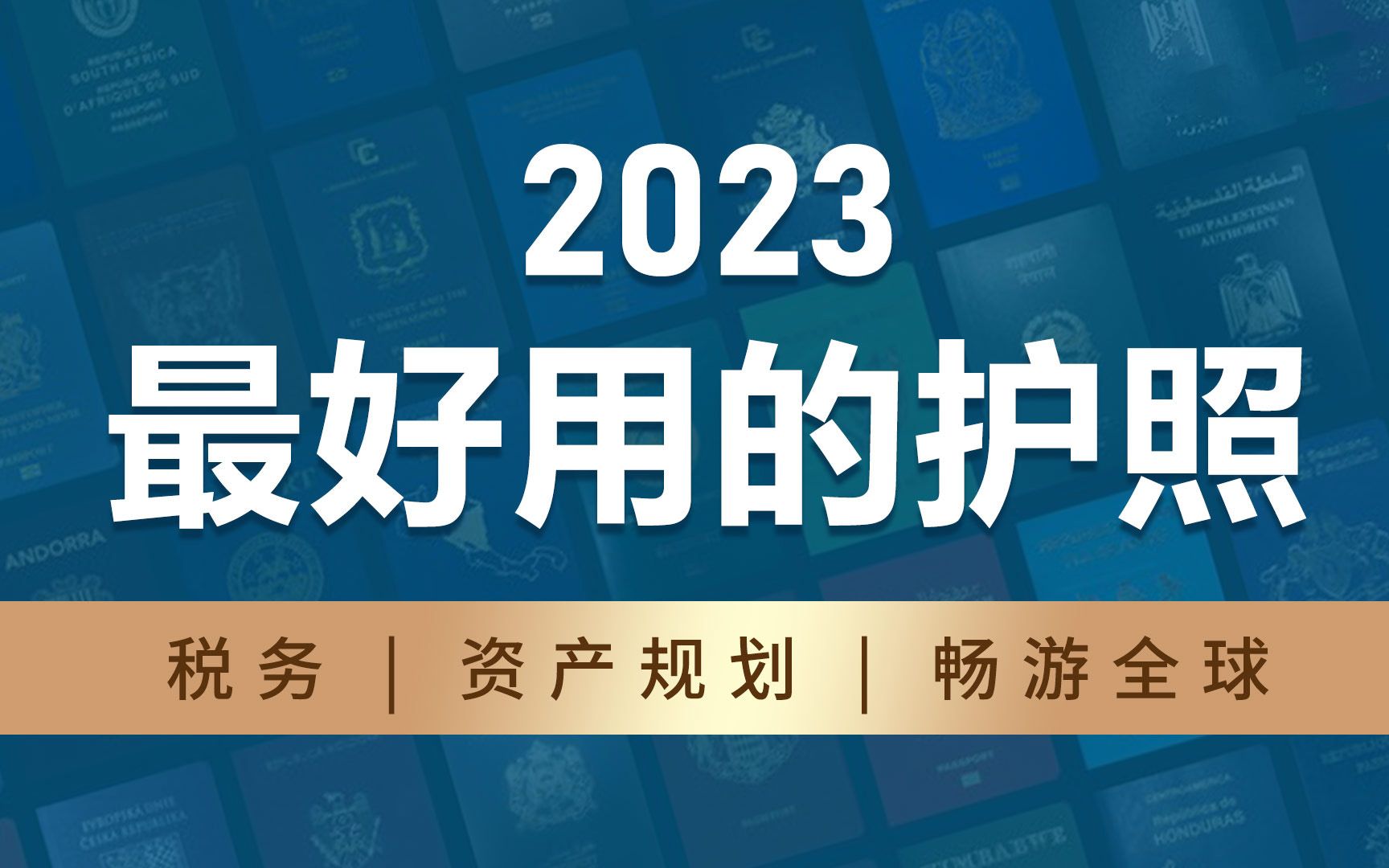 2023全球护照排行榜,哪国护照最好用?哔哩哔哩bilibili